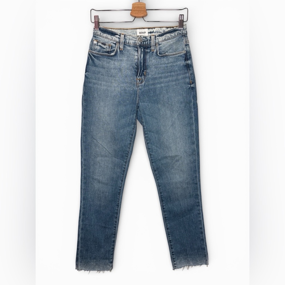 Hudson Jeans Zooey Straight Leg Raw Hem Women's Denim